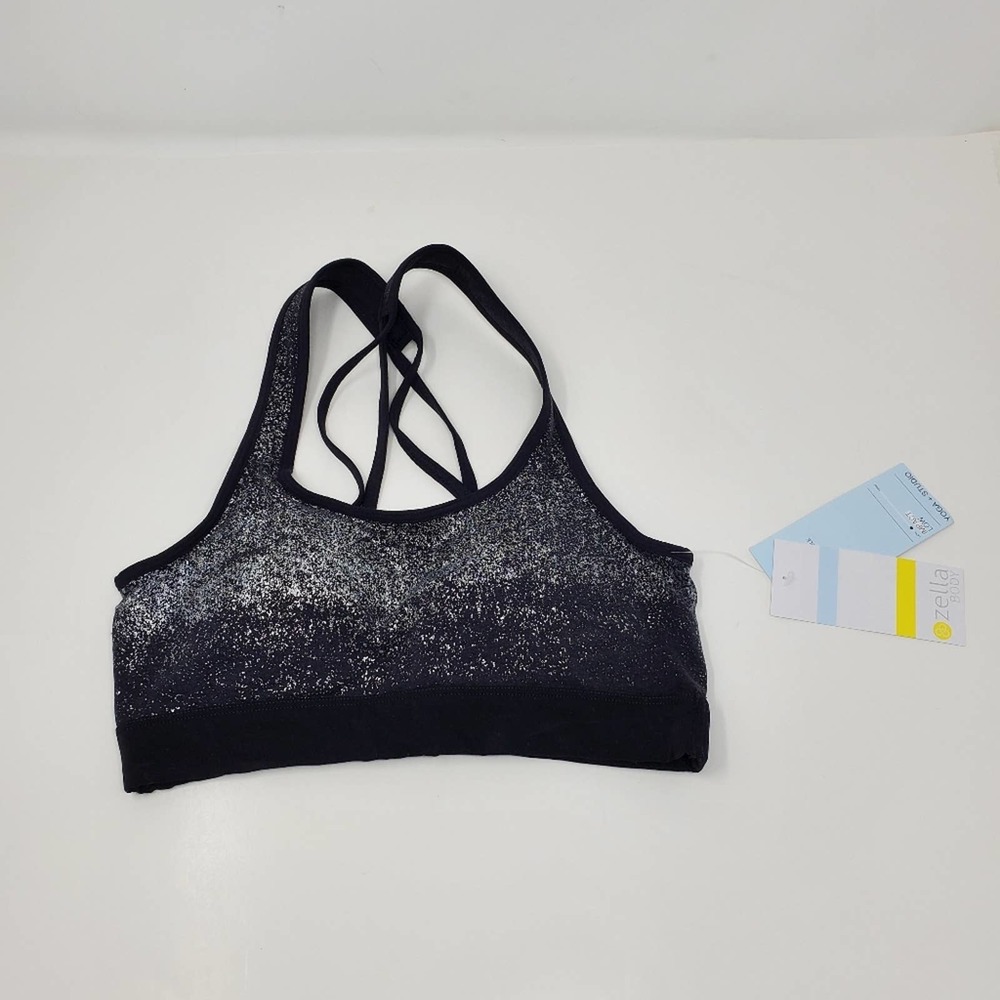Zella Yoga + Studio Black Radiant Low impact sports bra - Picture 6 of 6